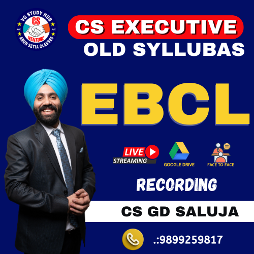 CS EXECUTIVE EBCL( old syllabus )
