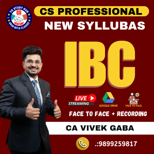 CS PROFESSIONAL F2F (NEW SYLLABUS) IBC