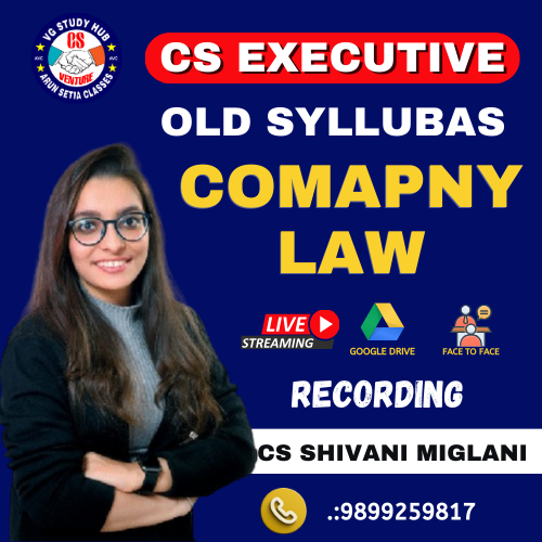 CS EXECUTIVE COMPANY LAW ( old syllabus )