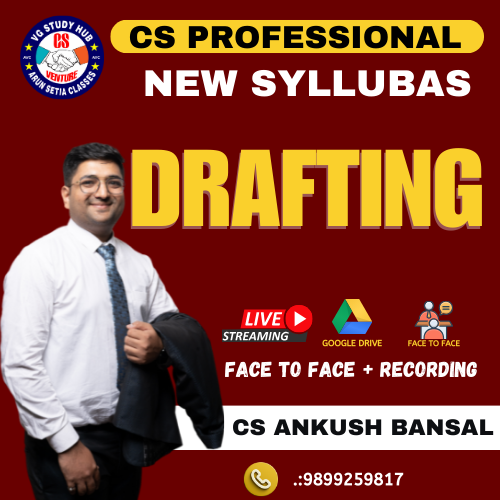 CS PROFESSIONAL F2F (NEW SYLLABUS) DRAFTING