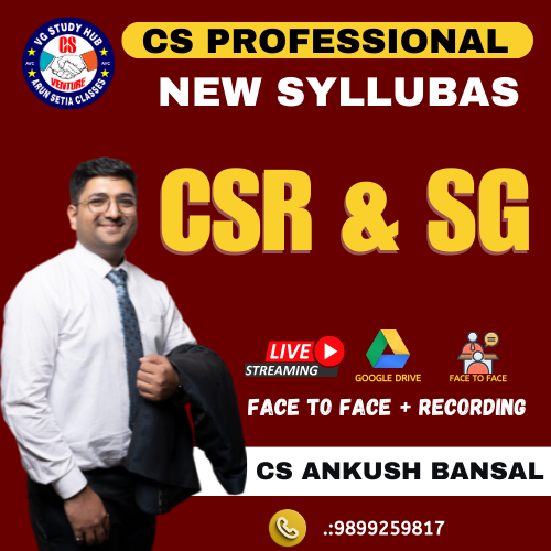CS PROFESSIONAL F2F (NEW SYLLABUS) CSR & SG