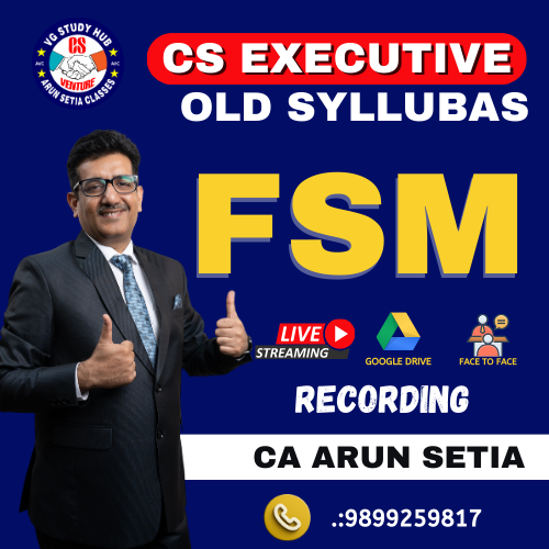 CS EXECUTIVE FSM( old syllabus )